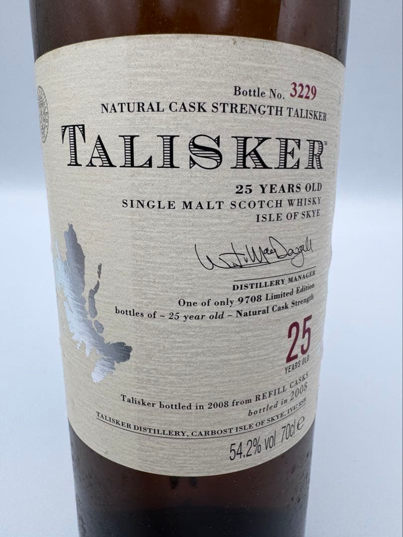 ★【激レア】TALISKER タリスカー２５年 箱付き★