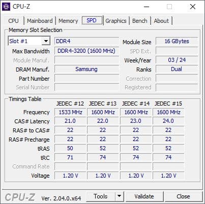 シリコンパワー ノートPC用メモリ DDR4-3200 CL22 16GB×1枚