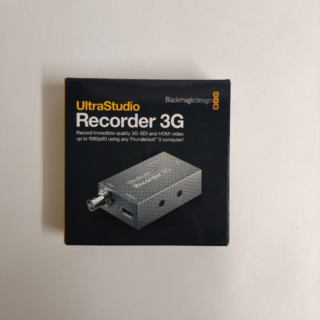 ほぼ新品：Blackmagic Design Recorder 3G