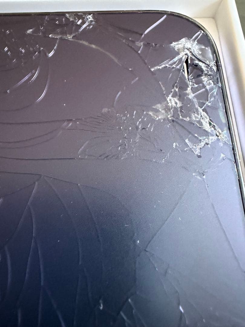 iPhone 14 Pro 本体　背面割れあり