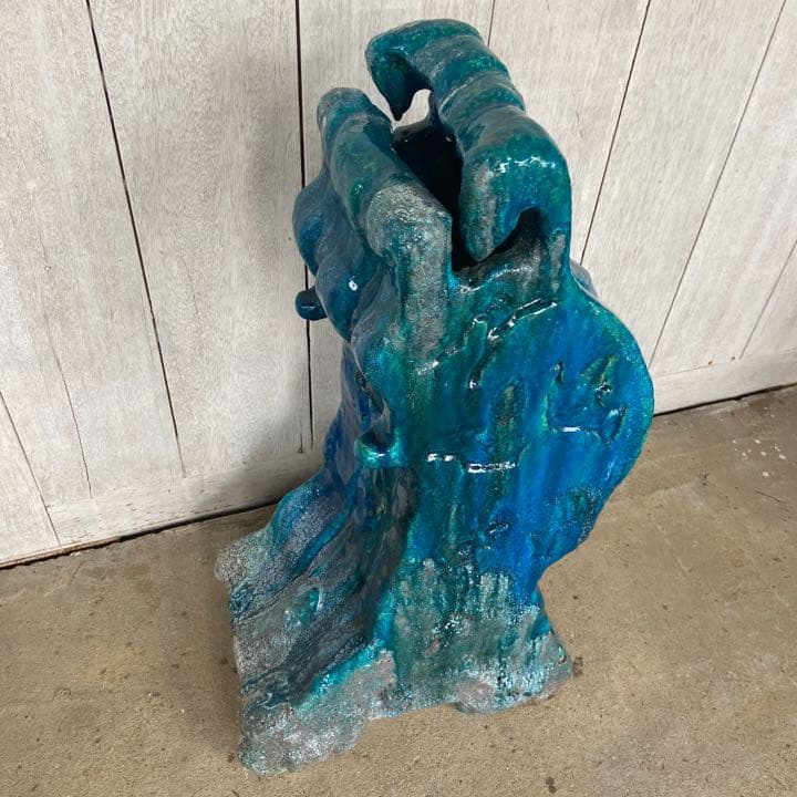作者不明　現代アート 陶器のオブジェ 東北地方？