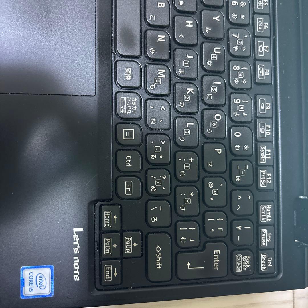 Panasonic Let's note CF-RZ8AFMQRノートPC 中古