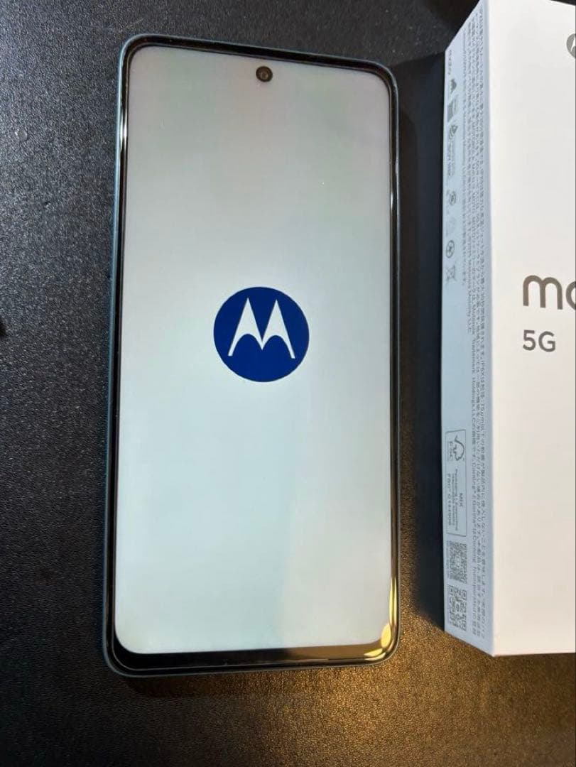 【新古】最新 motorola moto g66j 5G グレーミスト125GB
