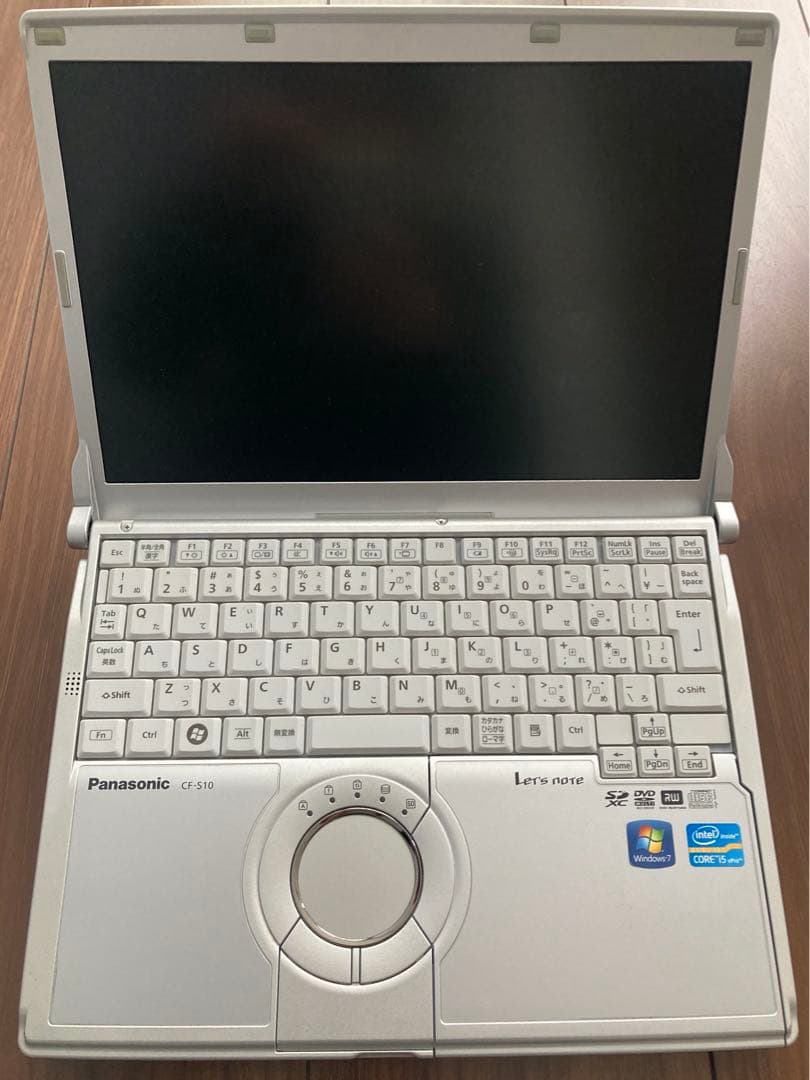 Windowsノート本体 Panasonic Let's note CF-S10 Windows7