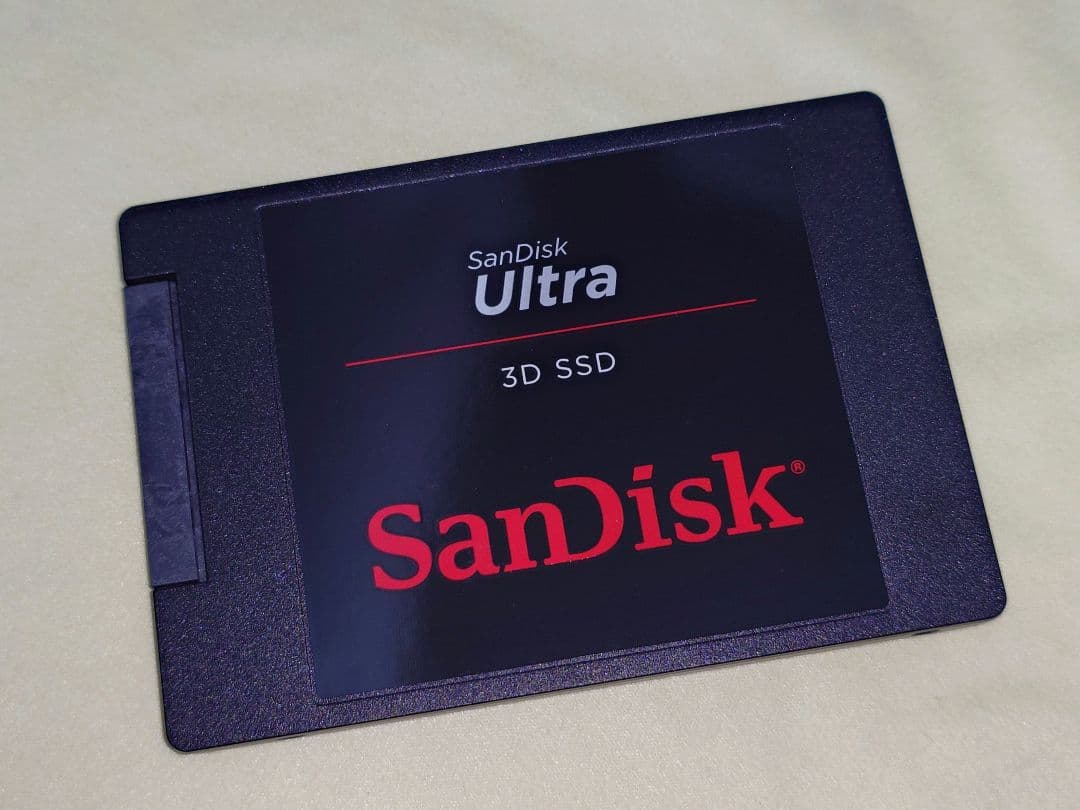 内蔵型SSD SanDisk Ultra 3D SSD SDSSDH3-4T00-G26