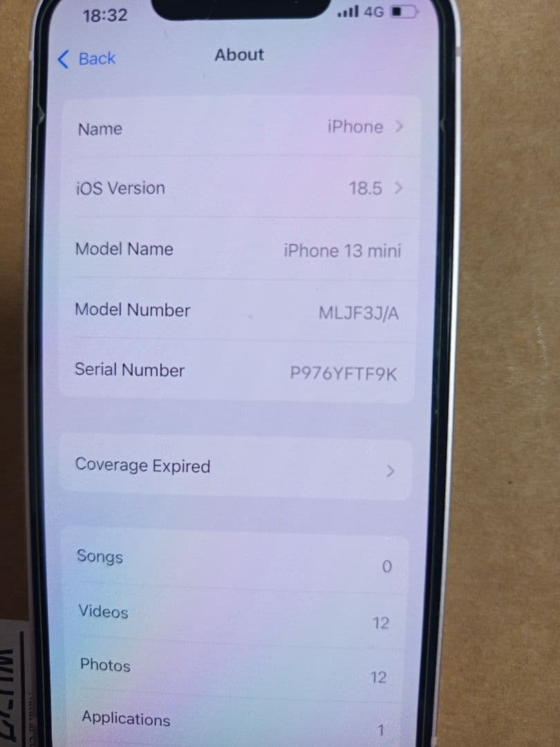 iPhone 13 mini 128GB(ピンク)