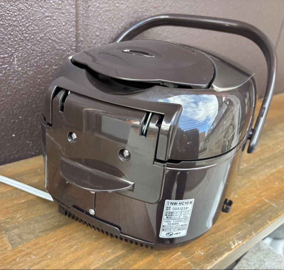 ZOJIRUSHI 炊飯器 NW-VC10 ブラウン 2023年製