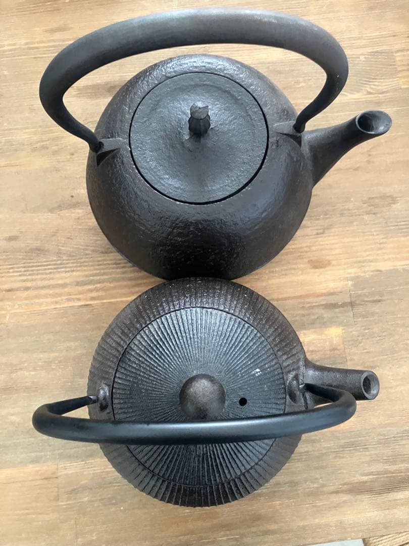 南部鉄器　南部鉄瓶　未使用　2個セット