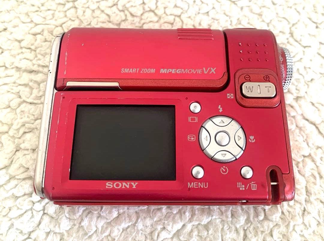 【ジャンク】SONY DSC-F88 レッド