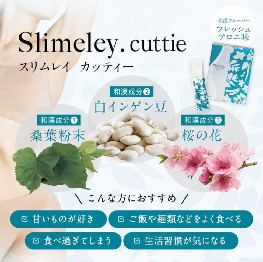 スリムレイ カッティー バーニー RHYTHM リズム slimeley 6箱