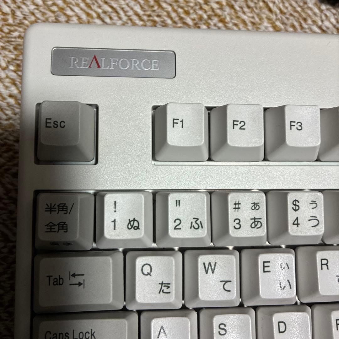 REALFORCE 日本語配列キーボード 91U リアルフォース　洗浄済み