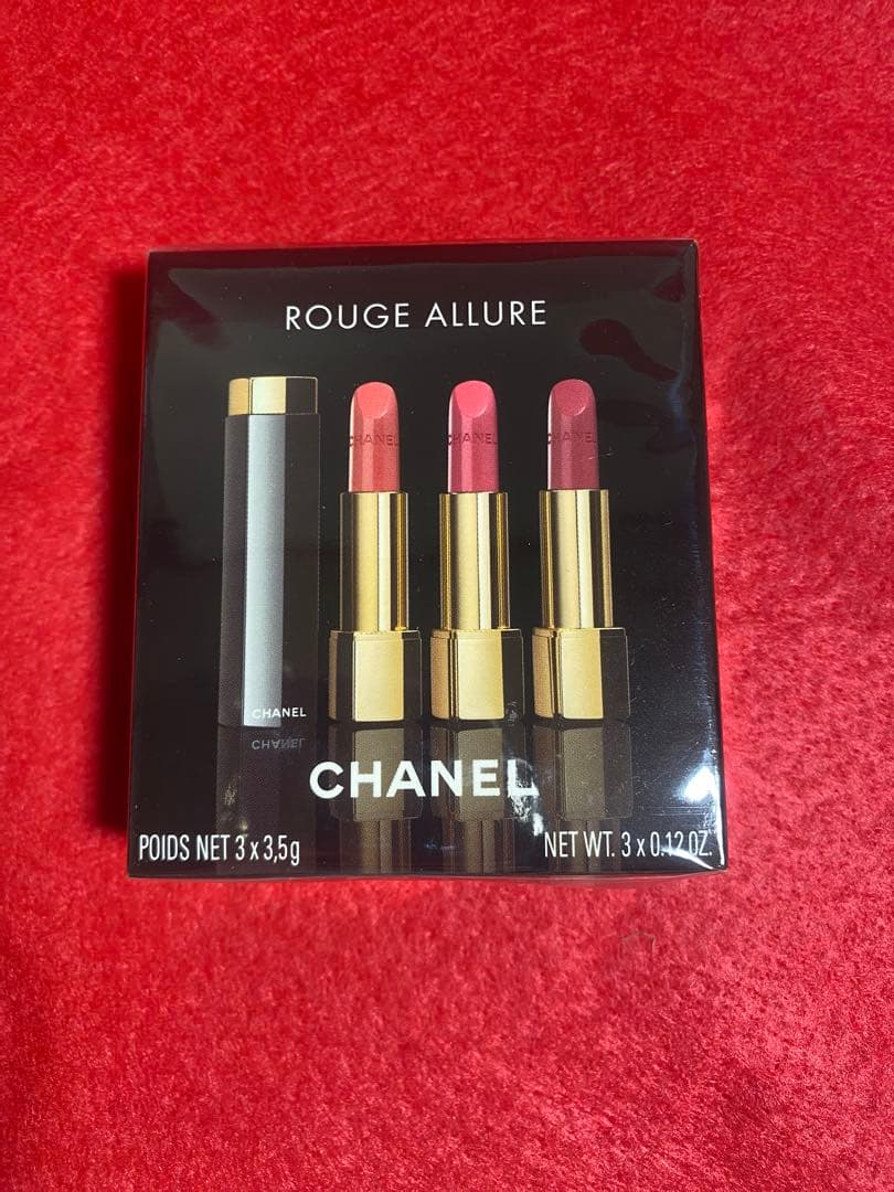 未開封 CHANEL ROUGE ALLURE ルージュ アリュール トリオ
