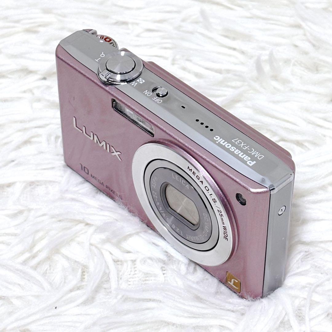 ✨美品✨Panasonic LUMIX DMC-FX37 コンデジ ピンク