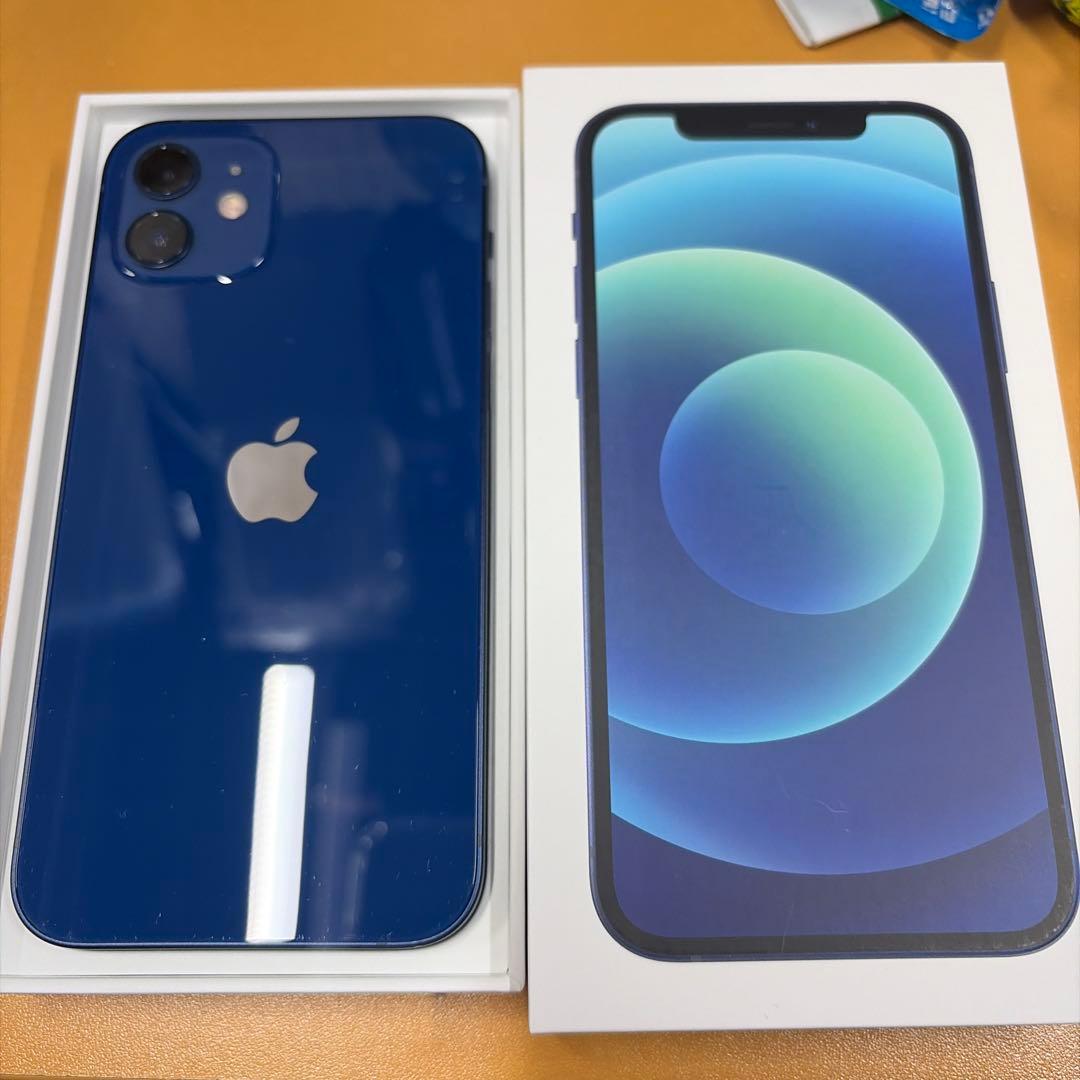 iPhone 12 本体 MGHR3J/A Blue 64GB