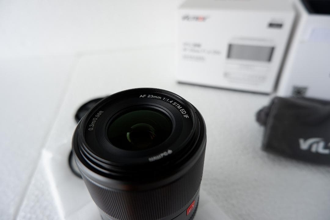 フジ Xマウント XF-23mm F1.4 VILTROX フィルタ付