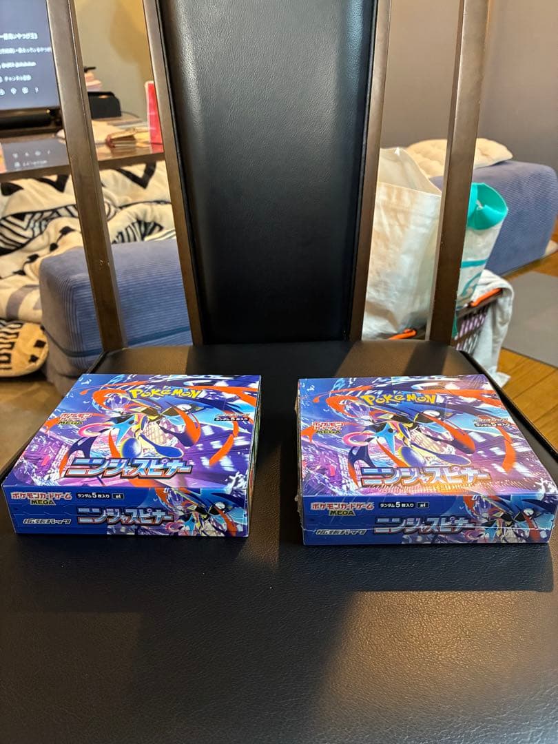 ポケモンカード　ニンジャスピナー BOX シュリンク有&シュリンク無　ペリペリ付