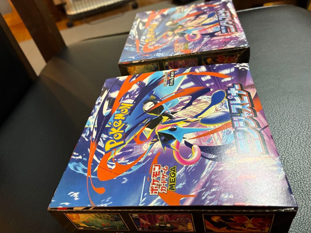 ポケモンカード　ニンジャスピナー BOX シュリンク有&シュリンク無　ペリペリ付