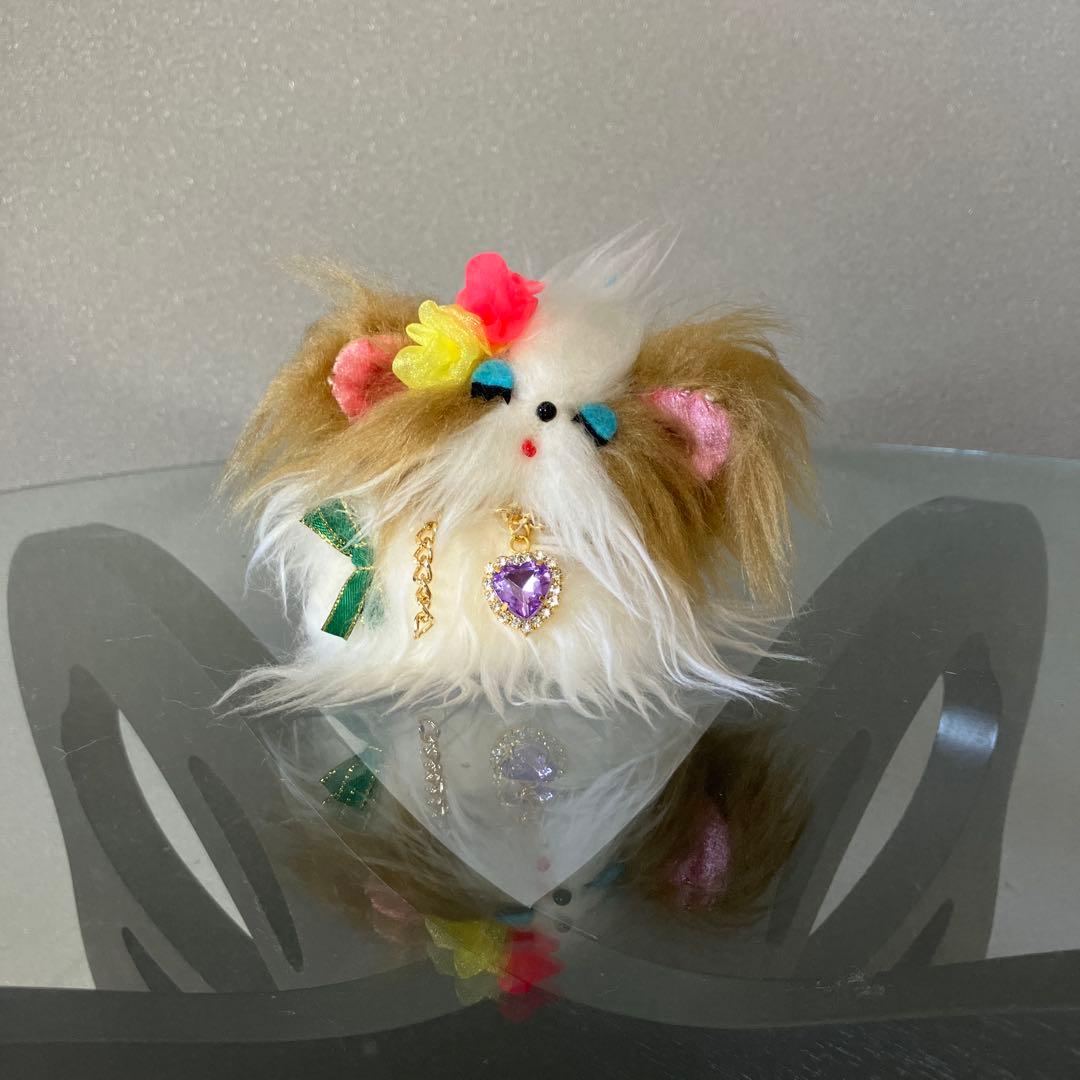 くり　うたたね　もじゃ犬　ぬぐるみ　白茶