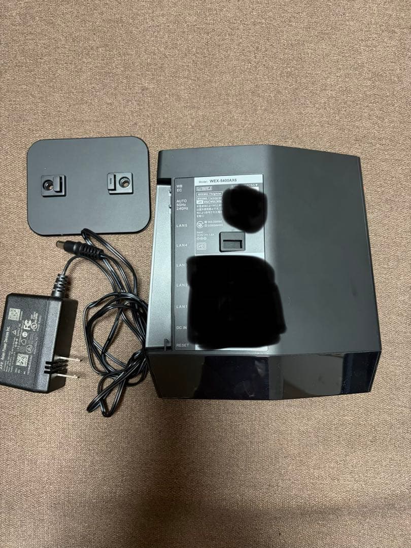 BUFFALO WEX-5400AX6 無線LAN　ルーター　WiFi中継器