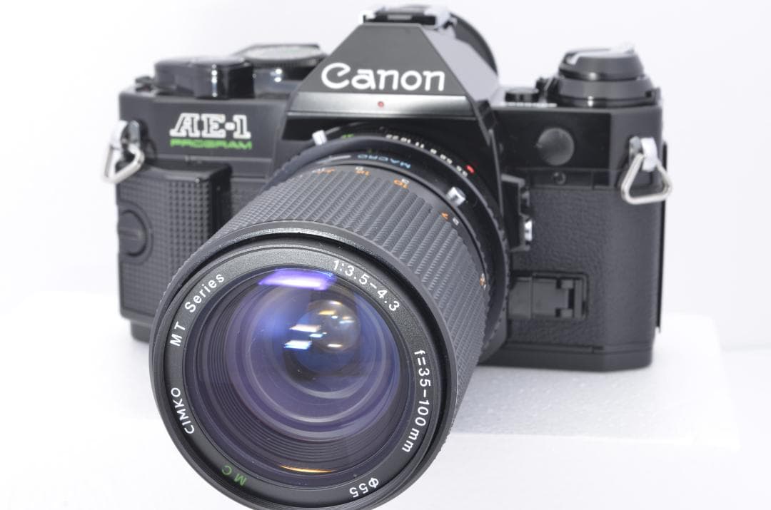 【完動☆美品】Canon キャノン AE-1 PROGRAM フィルムカメラ