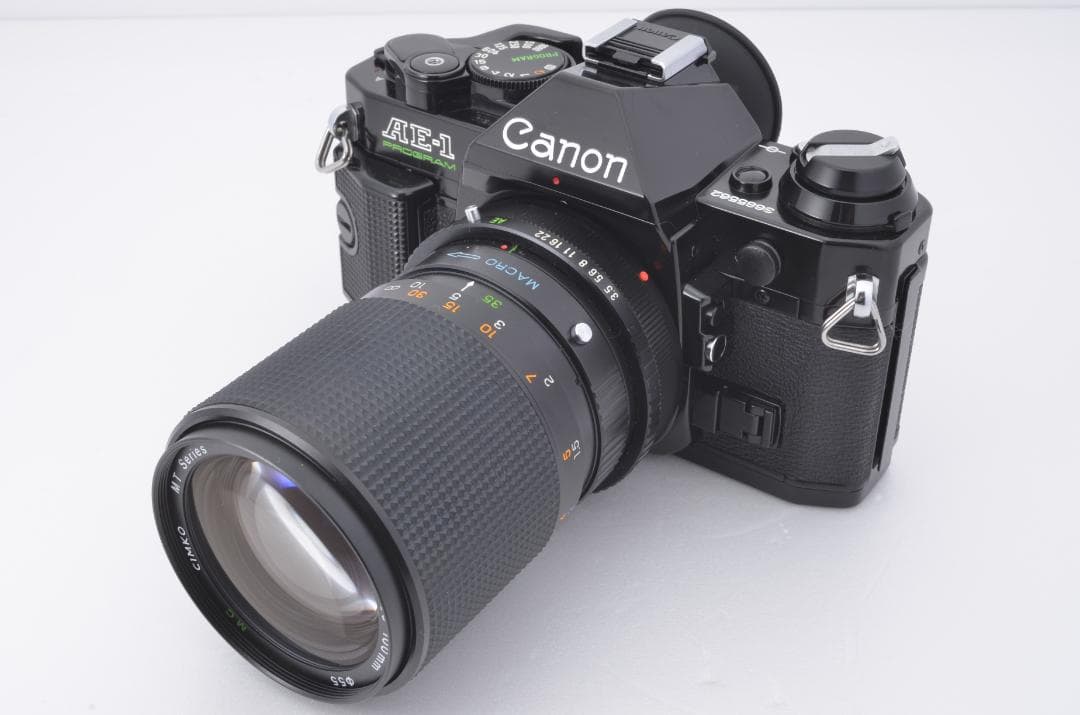 【完動☆美品】Canon キャノン AE-1 PROGRAM フィルムカメラ