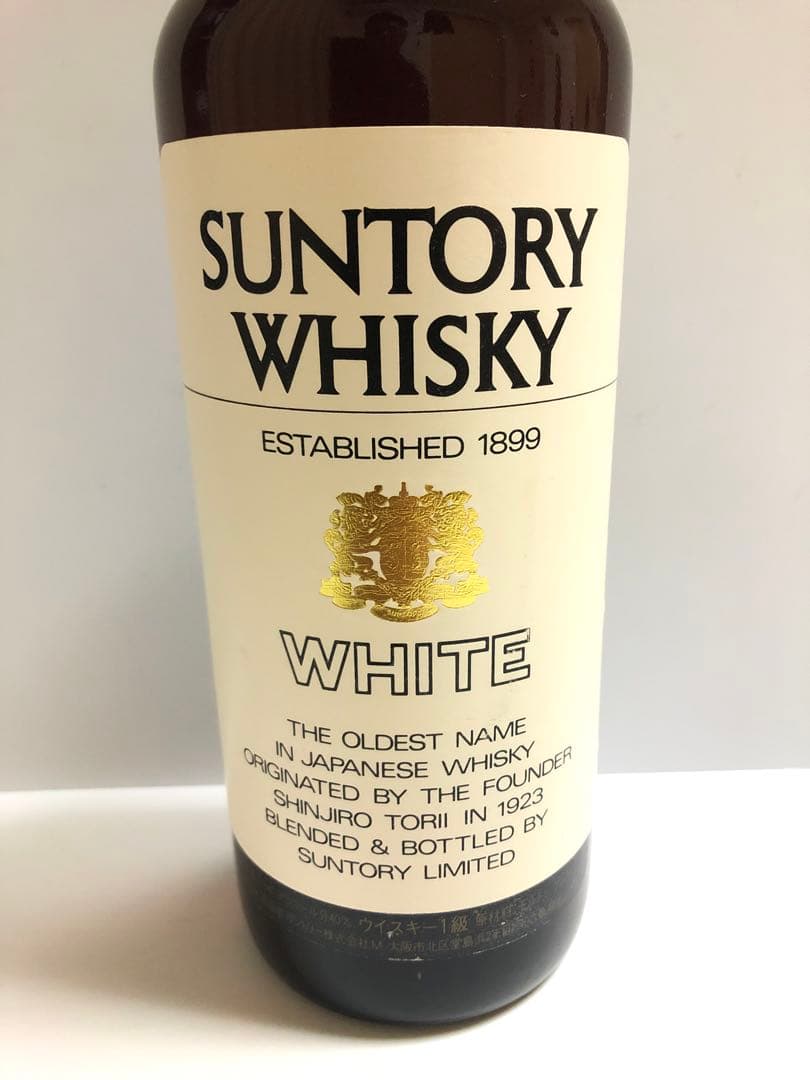 ウイスキー　サントリー　ホワイト　未開封　古酒　1級　720ml 40度