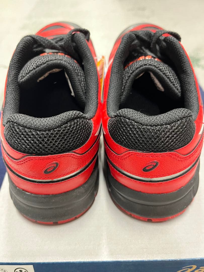 ASICS 安全靴 レッド ウィンジョブFCP103 27cm新品未使用 箱有