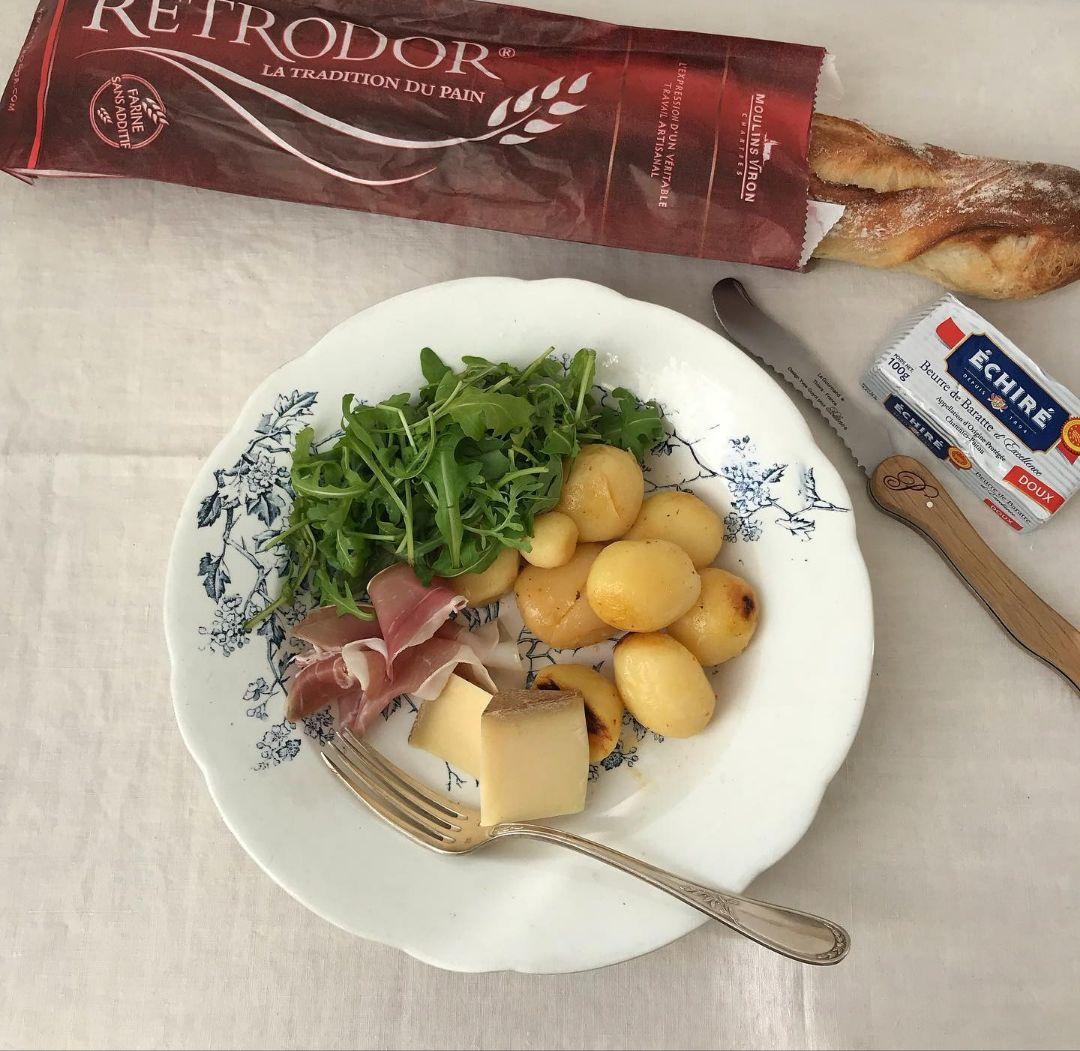 フランスアンティーク　リュネヴィル　リュネビル　　 深皿　皿　B