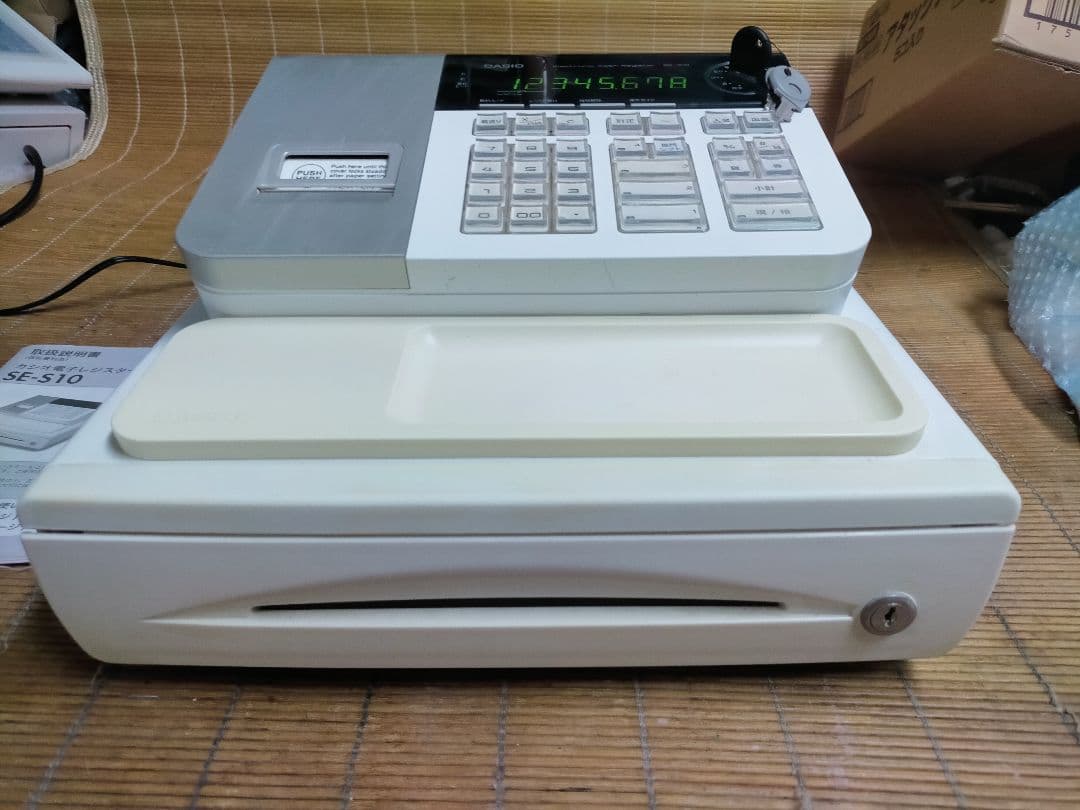 カシオレジスター　SE-S10　人気コンパクト送料無料　274000