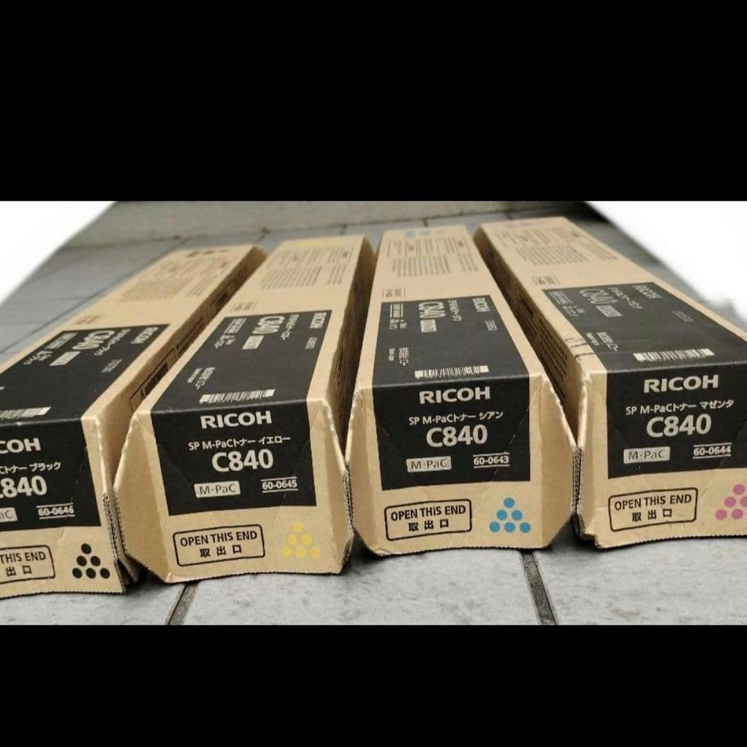 リコー SP M-pacトナー C840 4本セット