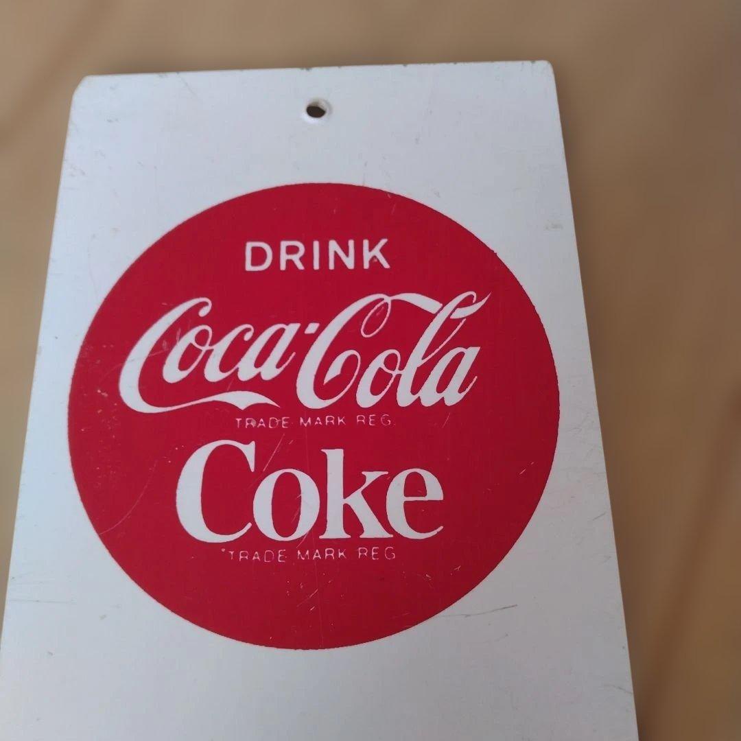 【コカ・コーラ】　昭和レトロ　 営業中　準備中　看板
