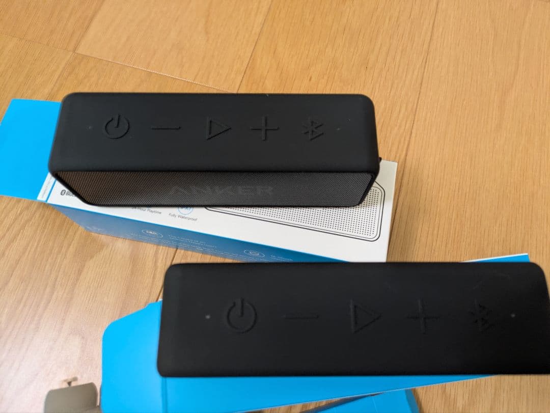 極美品　ANKER SoundCore 2 ブラック 2個セット　Type C