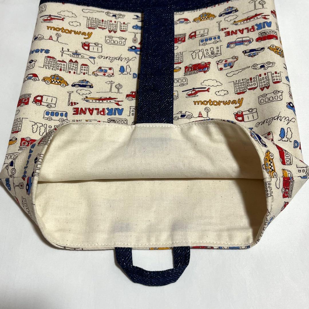 【専用ページ】レッスンバッグ　体操服入れ　上履き入れ等6点　車　ハンドメイド