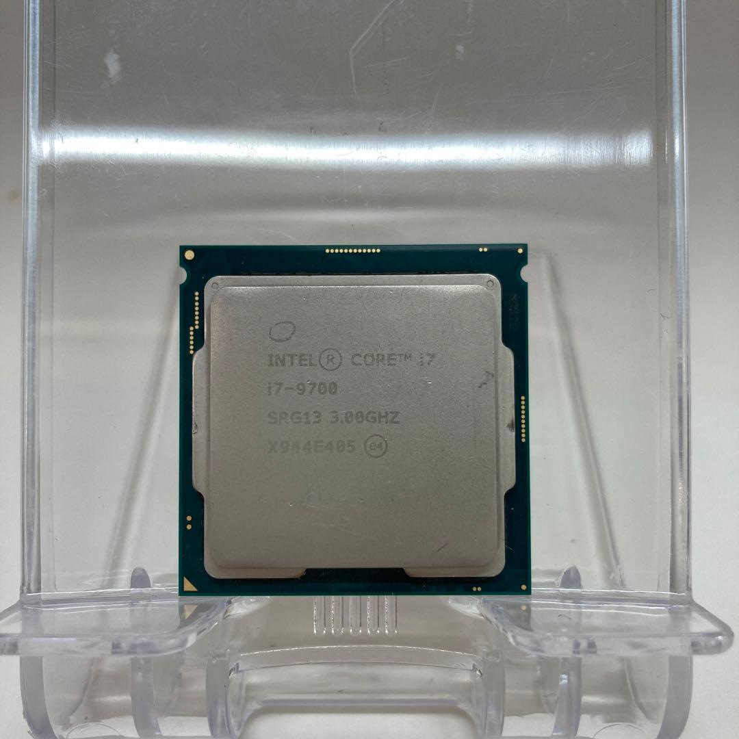 【ジャンク】Intel core i7-9700 CPU