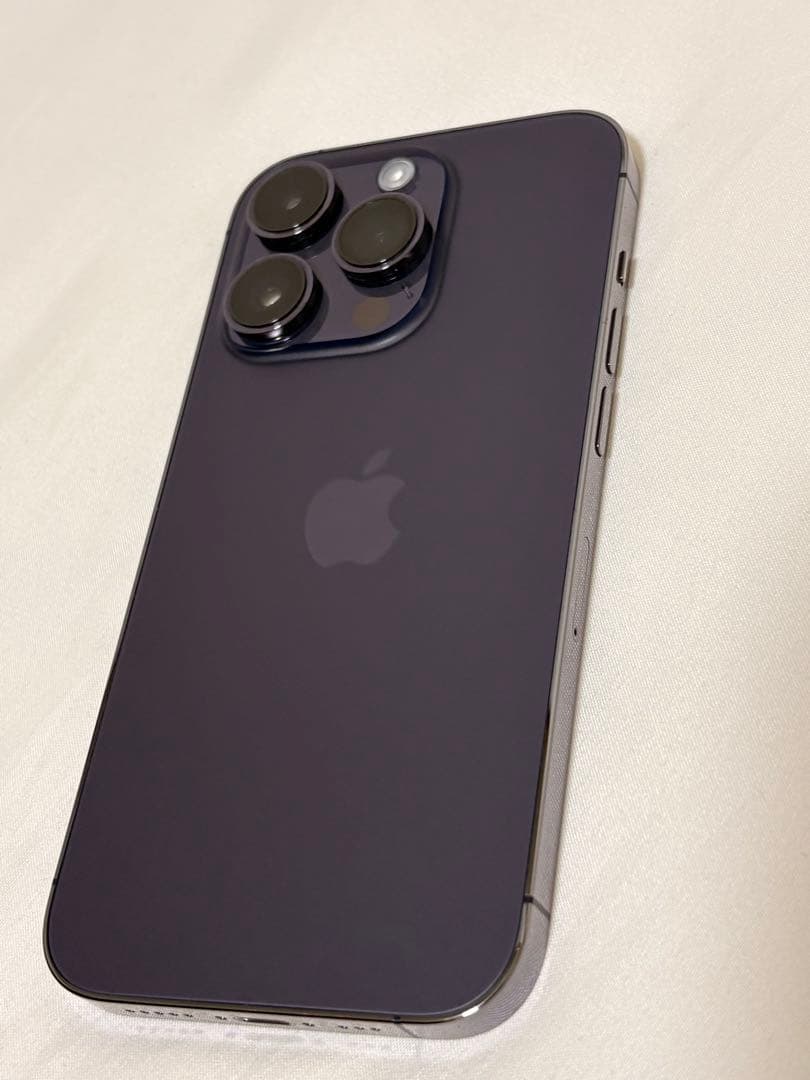 【SIMフリー】iPhone14Pro【ディープパープル】 箱付き