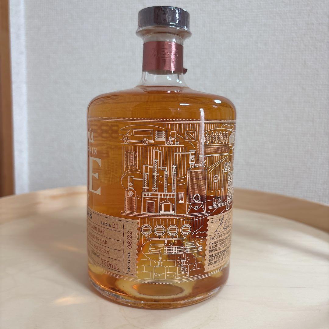 ウイスキー Dillon's Single Grain Rye Whisky 750ml
