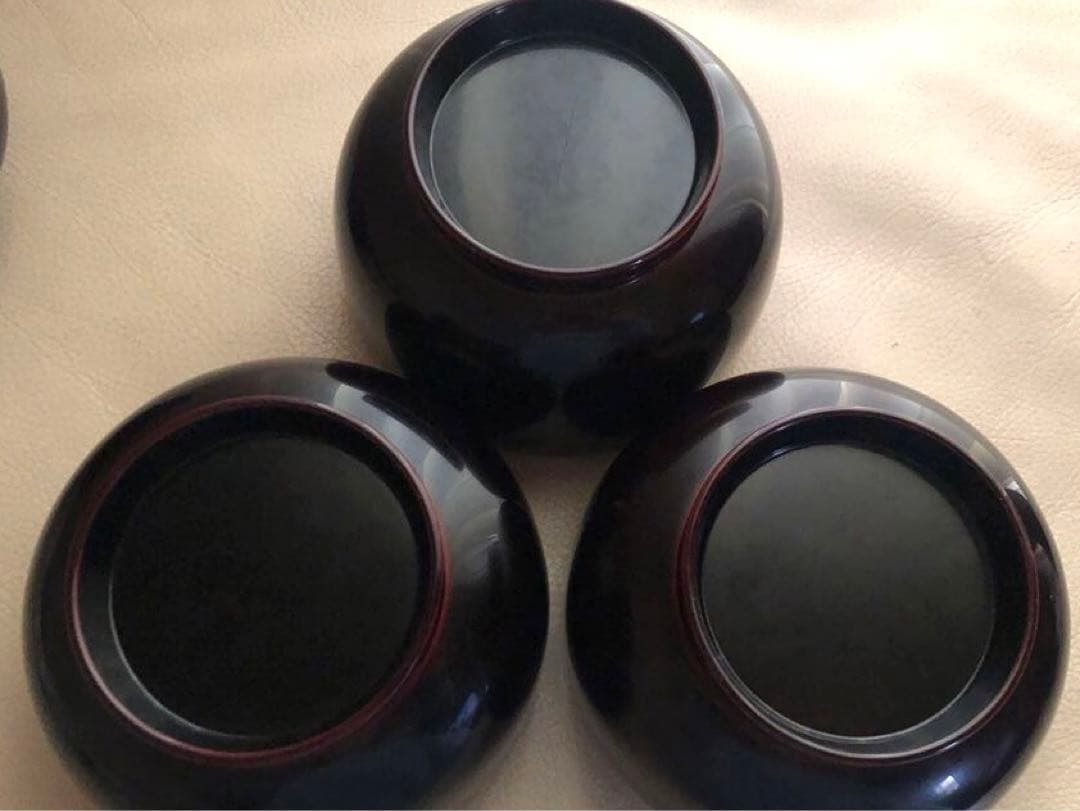 【中古】輪島塗　漆器 福々椀　伝統工芸品　輪島屋善仁