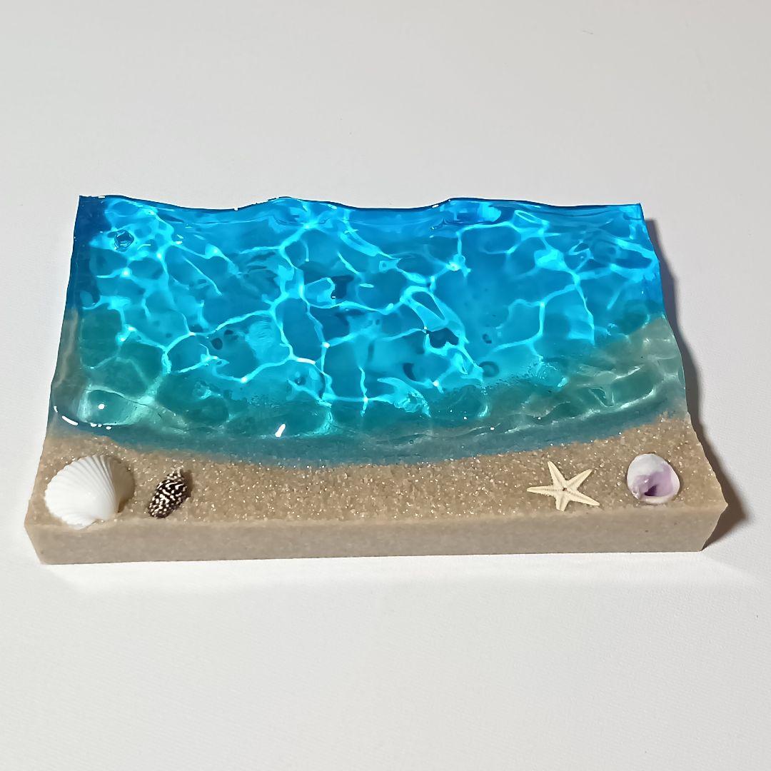 【560】海のかけら グラデーション　BEACH　オーシャンアート　 撮影映え
