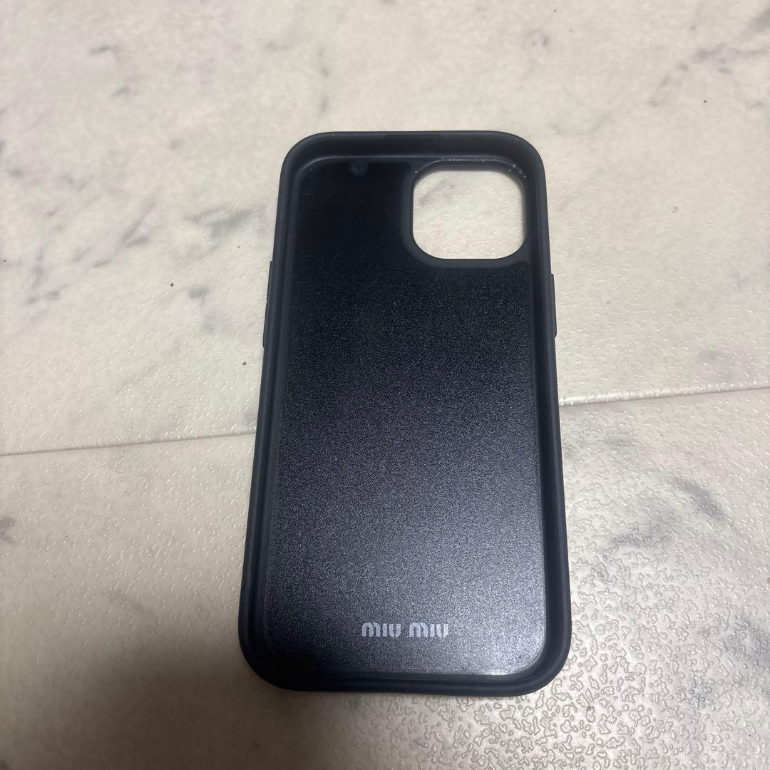 正規品 miumiu スマホケース iPhone15