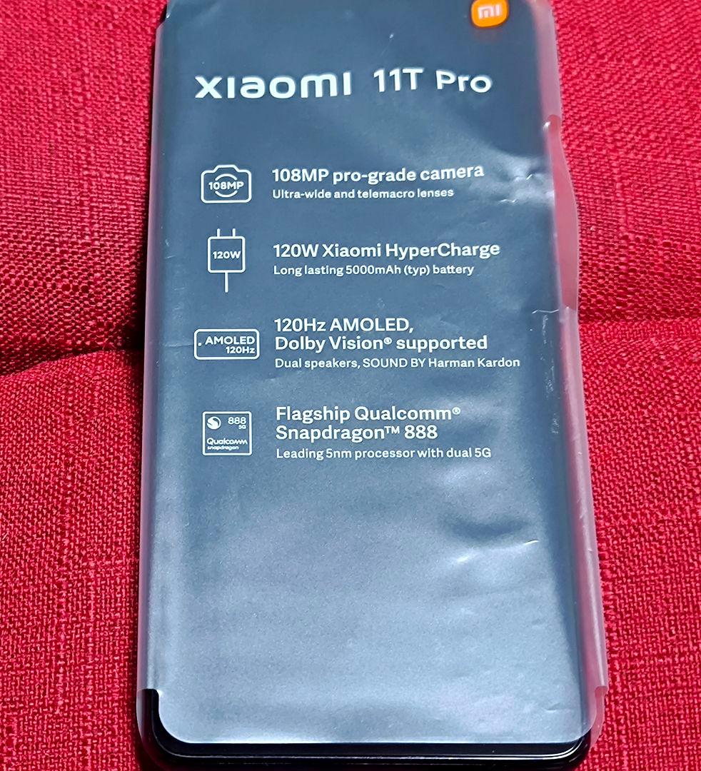 【美品・付属品全付き】Xiaomi 11T Pro (SIMフリー)