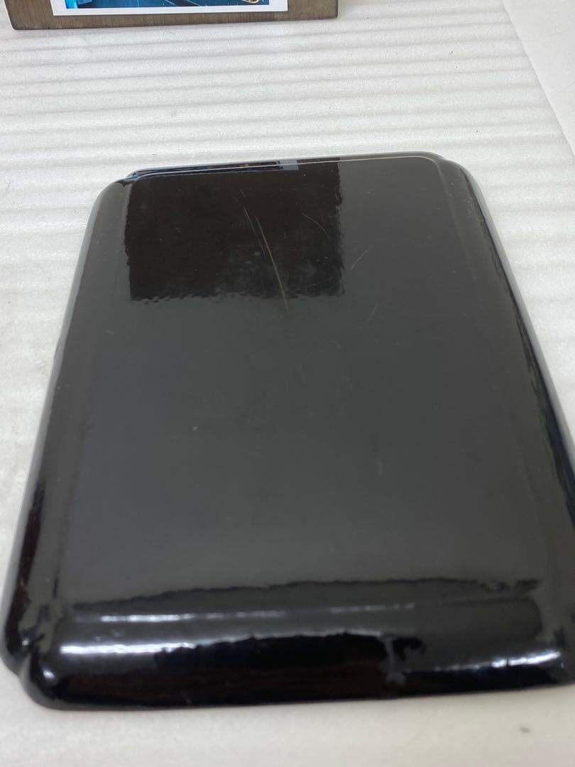 3-3104 若狭塗　たばこ箱・たばこ盆　アンティーク