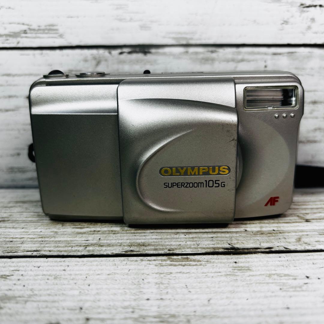 【動作良好】OLYMPUS フィルムカメSUPER ZOOM 105G