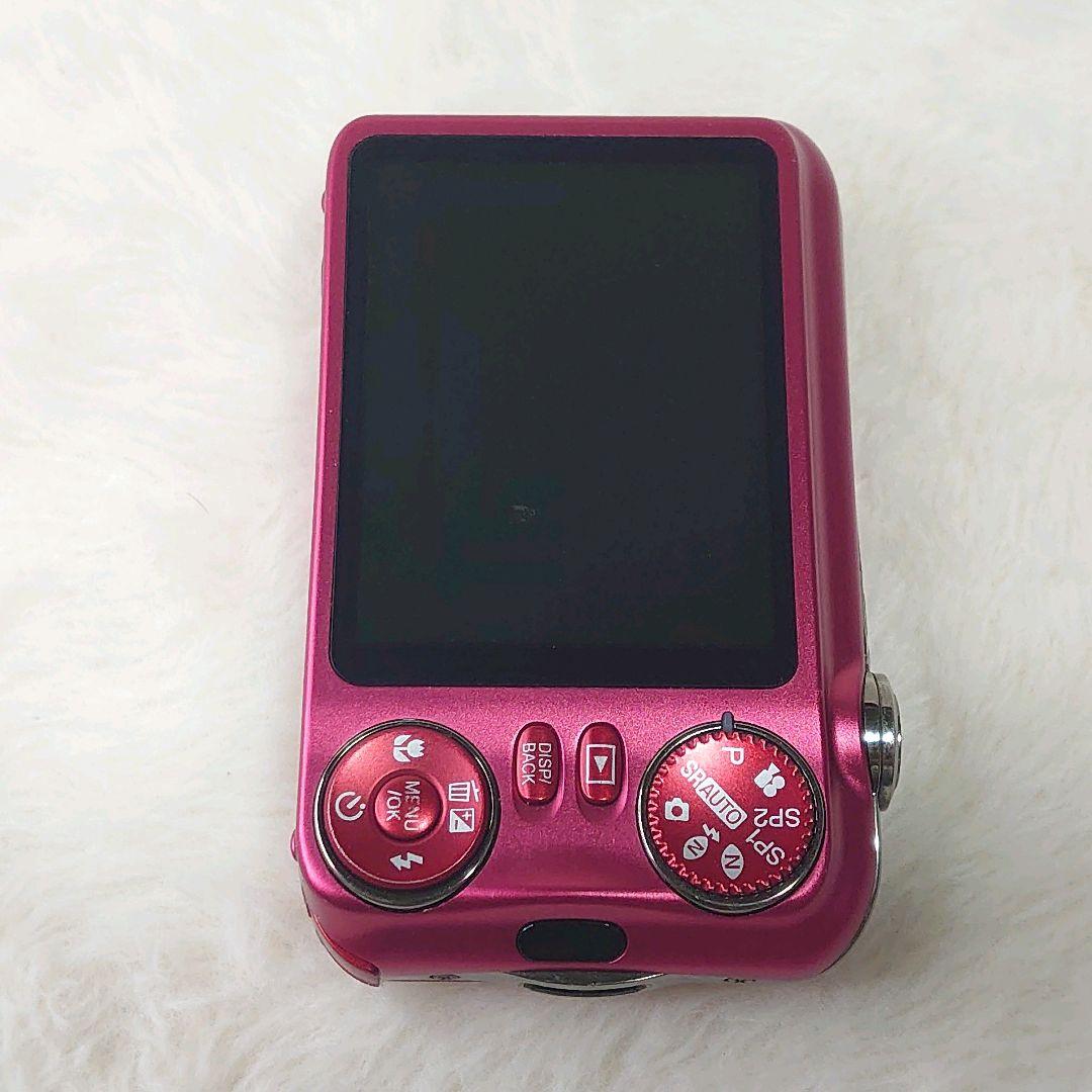 ✨動作品✨FUJIFILM FinePix JX400 レッド デジカメ