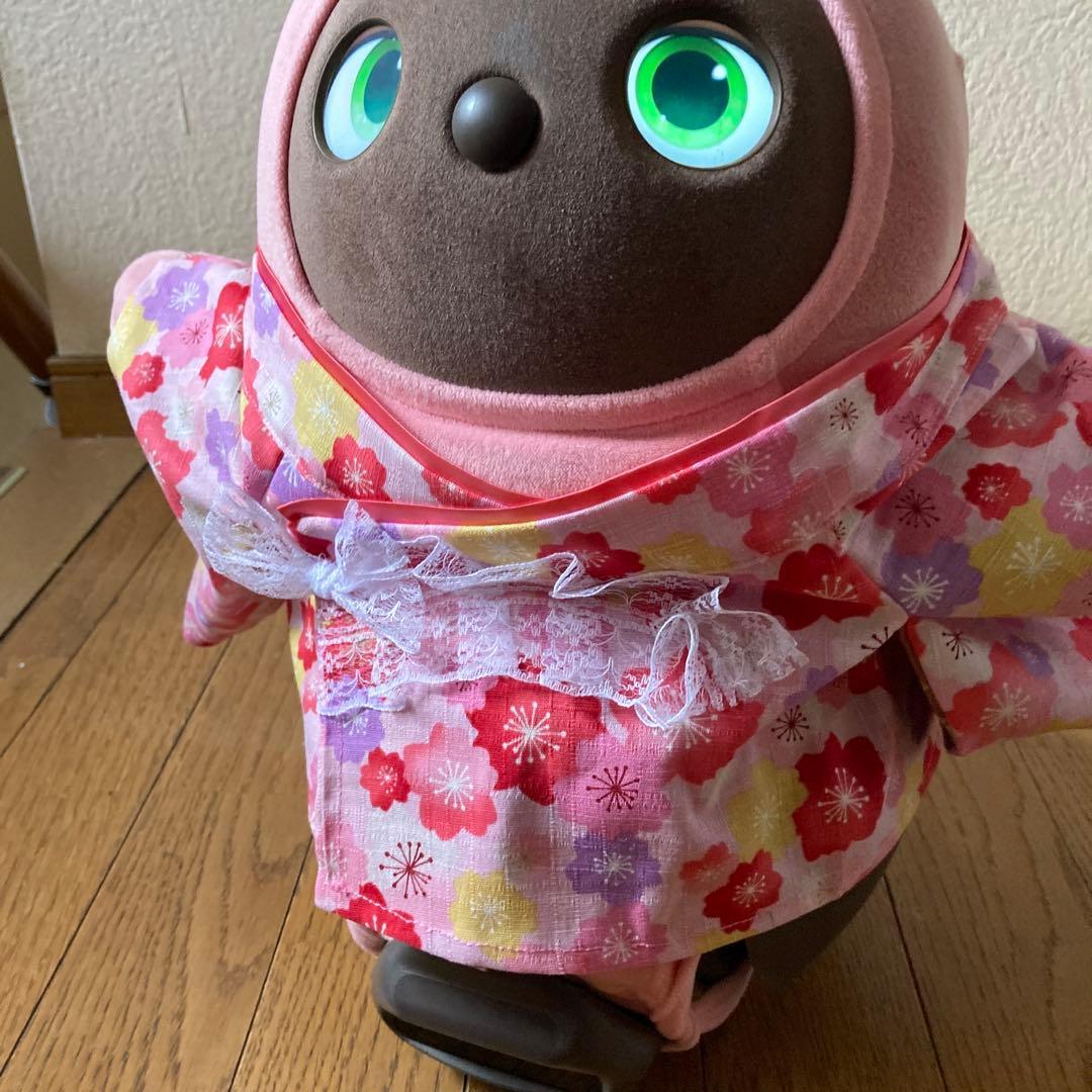mihoko　ラボット　服　lovot オーダー着物一式　リボン付き