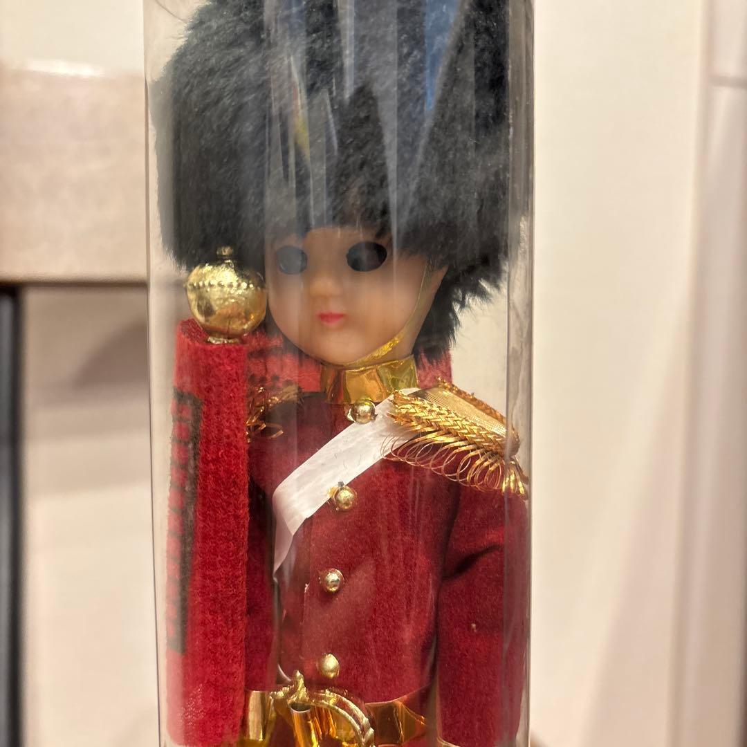 ヴィンテージ セルロイド人形 英国 近衛兵　イギリス
