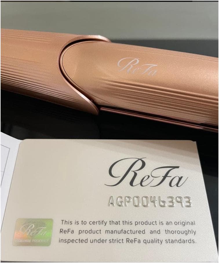 Emi【一度のみ使用】美品　リファ フィンガーアイロン ピンク