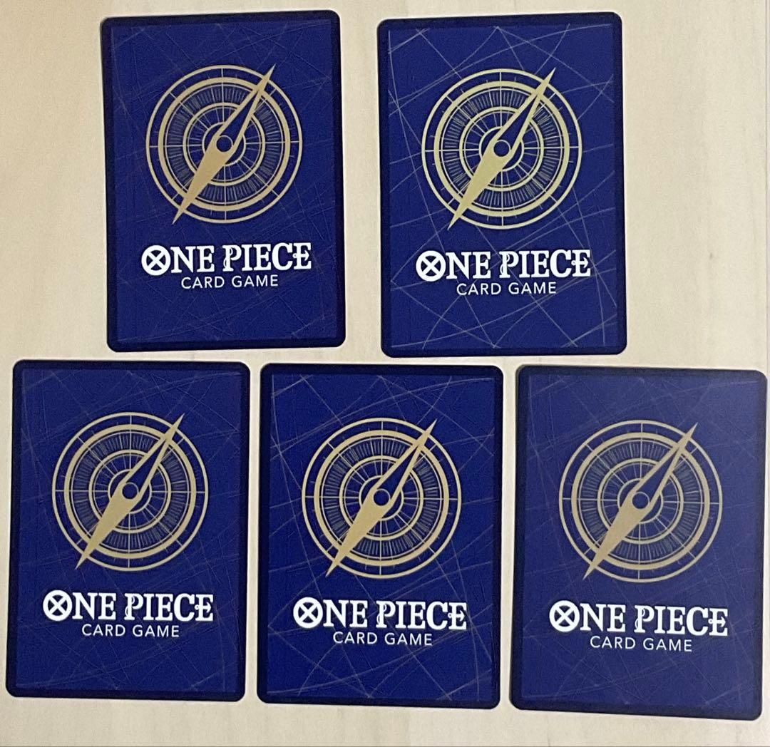 ワンピースカードゲーム 神の島の冒険 ルフィ SEC ゾロ ×3 ワイパー SR