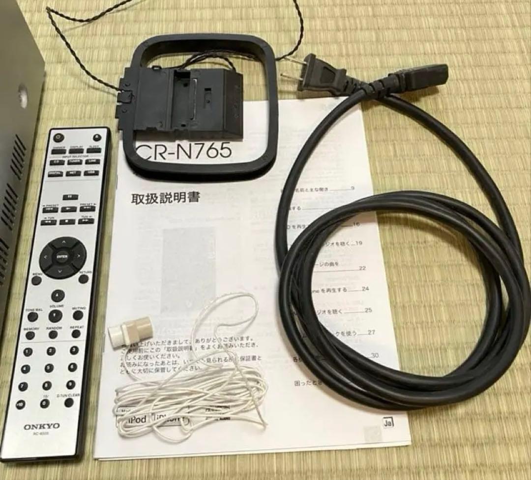 CR-N765 オンキョー ONKYO CDレシーバー　2017年製