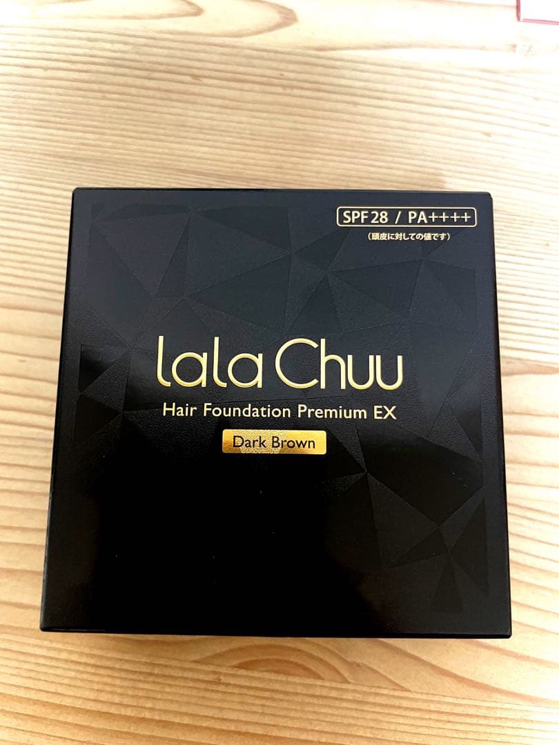 lala Chuu ヘアファンデーション プレミアムEX ダークブラウン