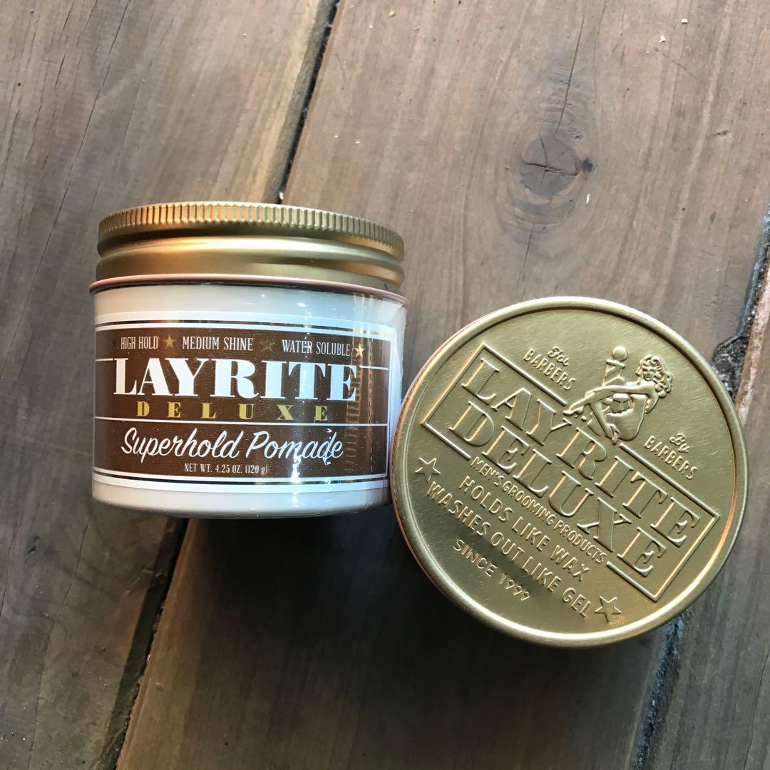LAYRITE Superhold Pomade 120g 2個セット